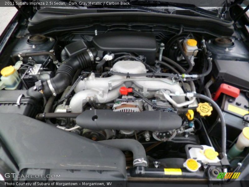 Dark Gray Metallic / Carbon Black 2011 Subaru Impreza 2.5i Sedan
