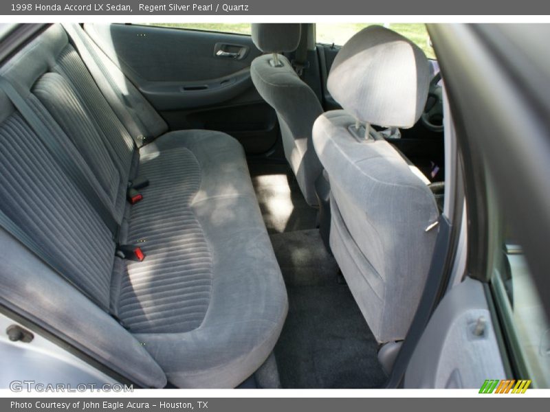 Rear Seat of 1998 Accord LX Sedan