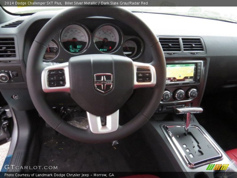 Dashboard of 2014 Challenger SXT Plus