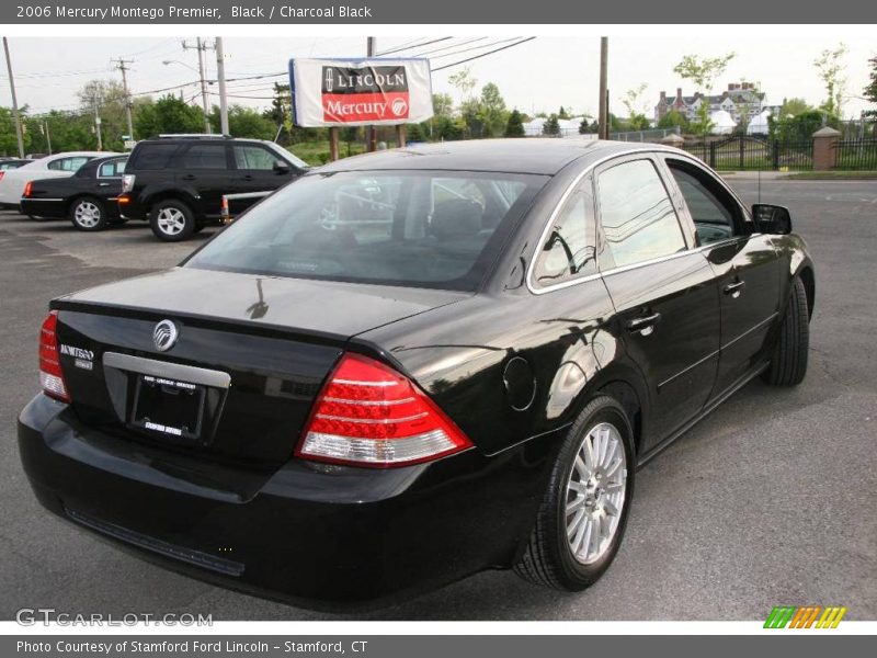 Black / Charcoal Black 2006 Mercury Montego Premier