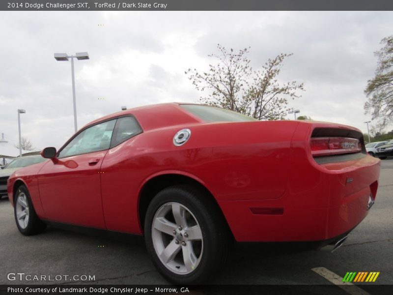 TorRed / Dark Slate Gray 2014 Dodge Challenger SXT