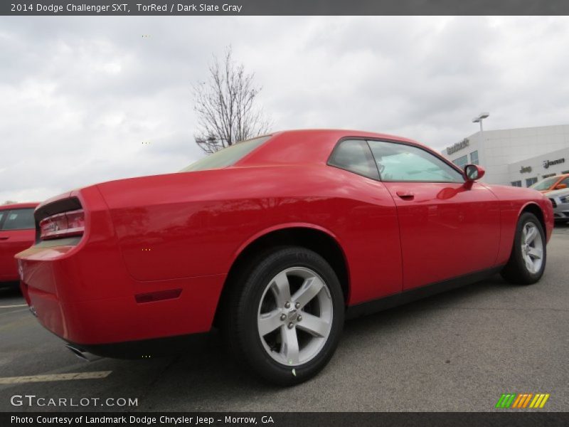 TorRed / Dark Slate Gray 2014 Dodge Challenger SXT