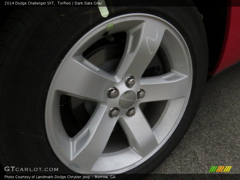TorRed / Dark Slate Gray 2014 Dodge Challenger SXT