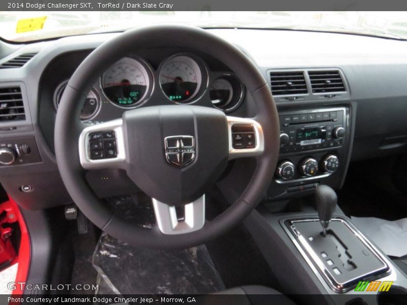 TorRed / Dark Slate Gray 2014 Dodge Challenger SXT