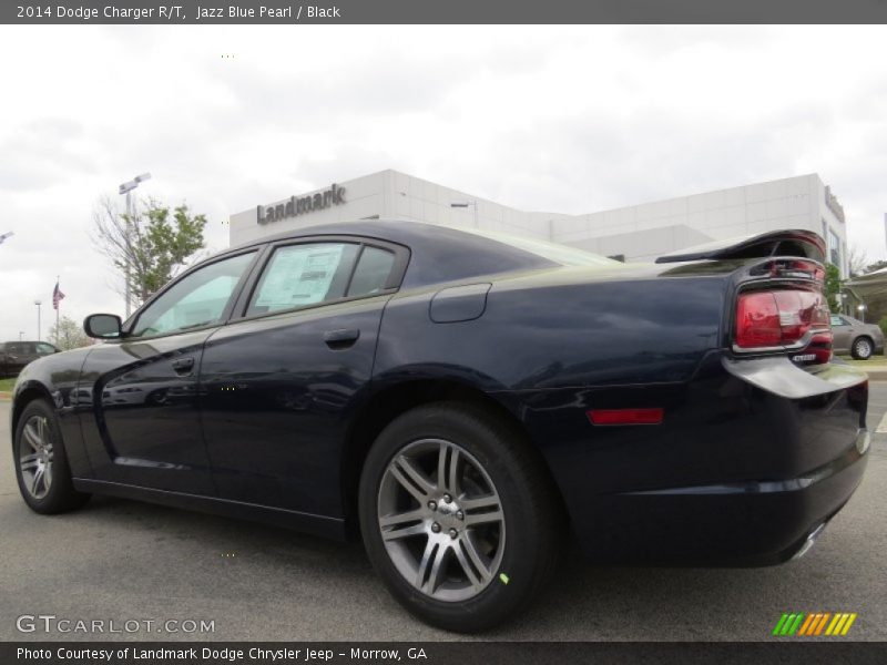 Jazz Blue Pearl / Black 2014 Dodge Charger R/T
