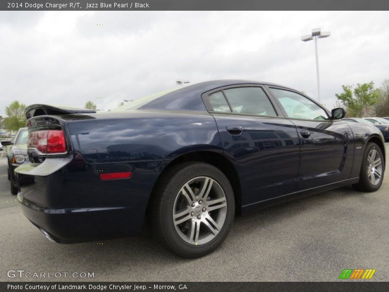 Jazz Blue Pearl / Black 2014 Dodge Charger R/T