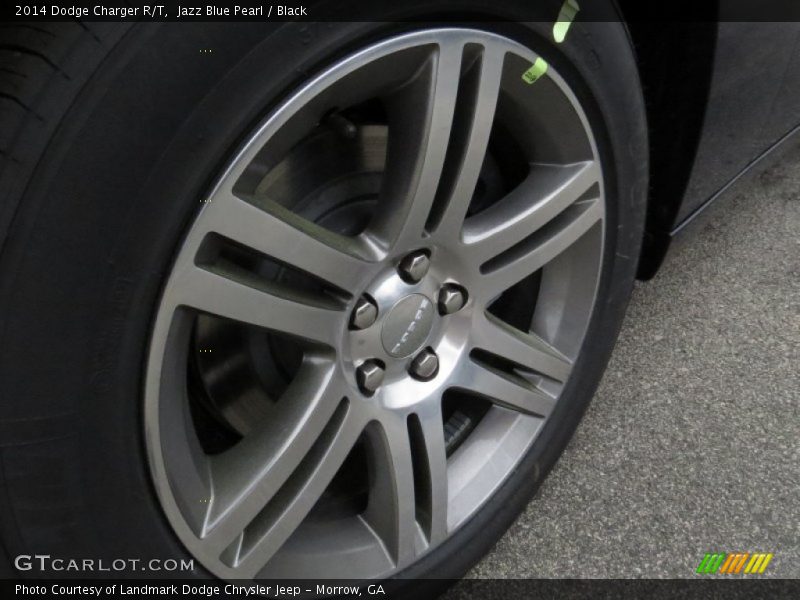 Jazz Blue Pearl / Black 2014 Dodge Charger R/T