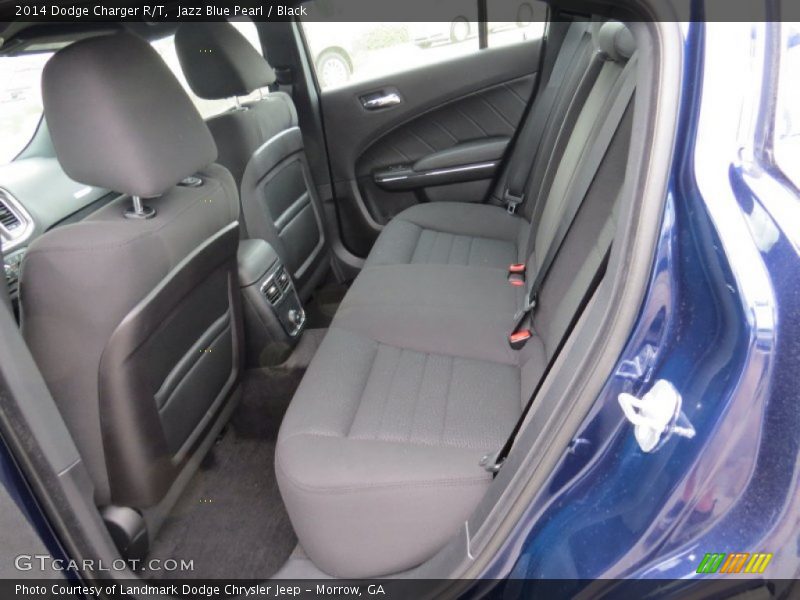 Jazz Blue Pearl / Black 2014 Dodge Charger R/T