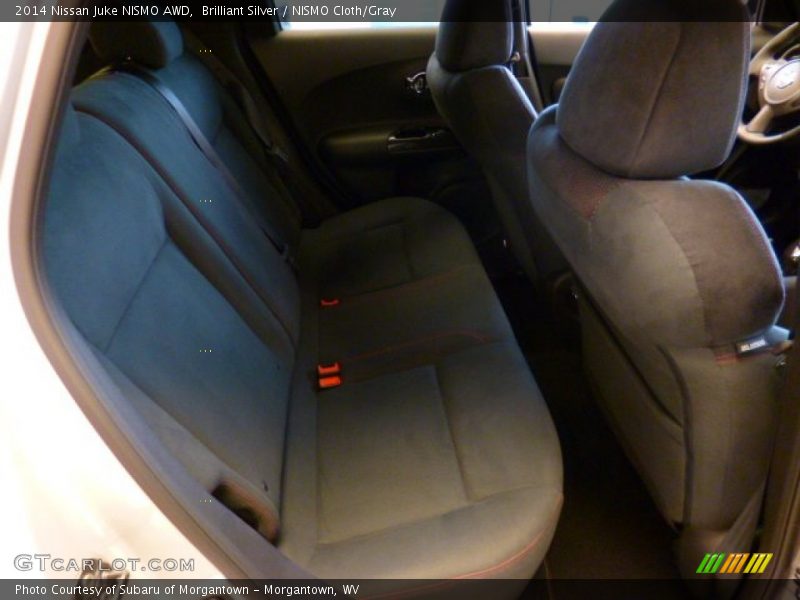 Brilliant Silver / NISMO Cloth/Gray 2014 Nissan Juke NISMO AWD
