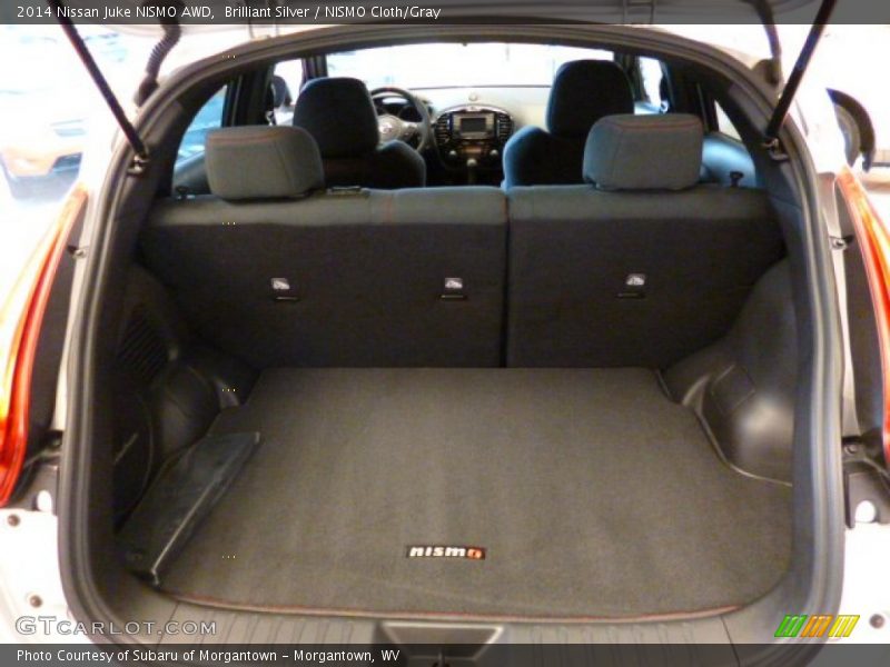 Brilliant Silver / NISMO Cloth/Gray 2014 Nissan Juke NISMO AWD
