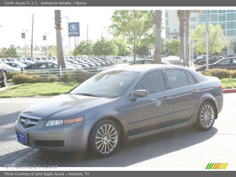 Anthracite Metallic / Ebony 2006 Acura TL 3.2
