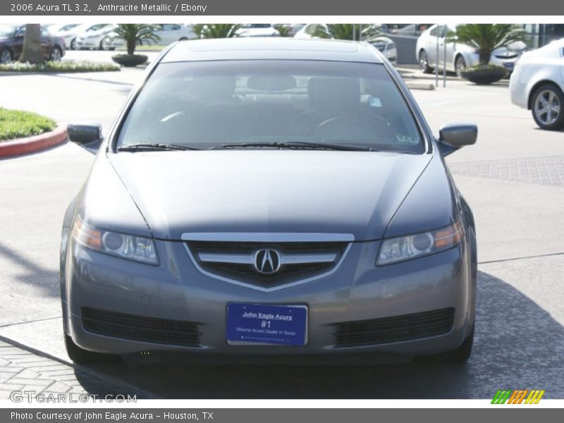 Anthracite Metallic / Ebony 2006 Acura TL 3.2