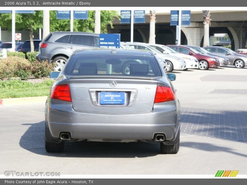 Anthracite Metallic / Ebony 2006 Acura TL 3.2