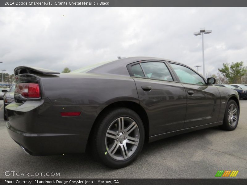 Granite Crystal Metallic / Black 2014 Dodge Charger R/T