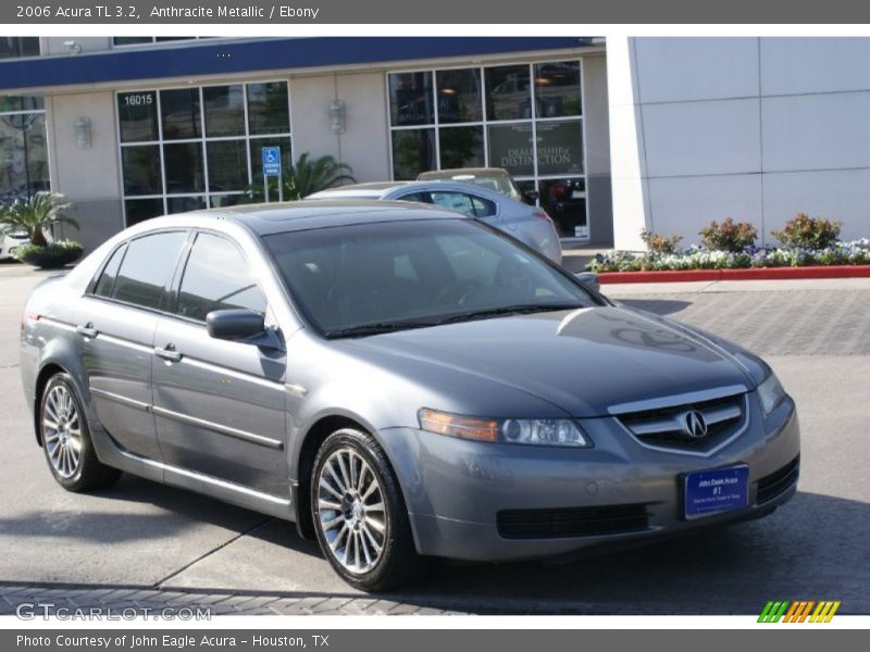 Anthracite Metallic / Ebony 2006 Acura TL 3.2