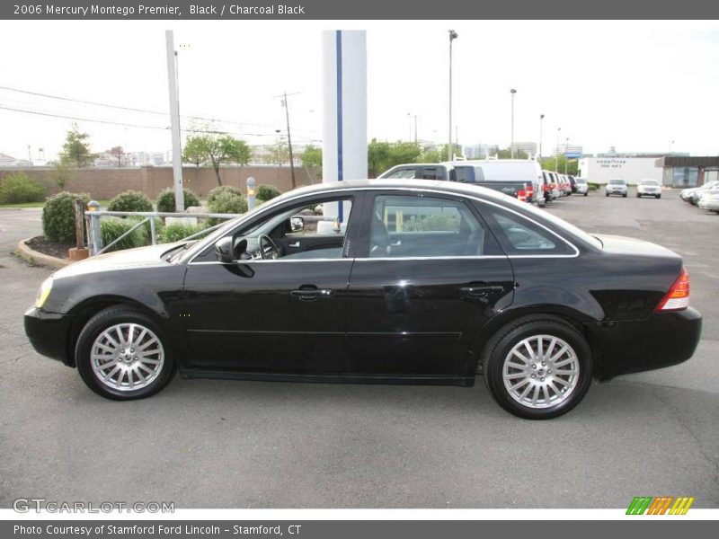 Black / Charcoal Black 2006 Mercury Montego Premier