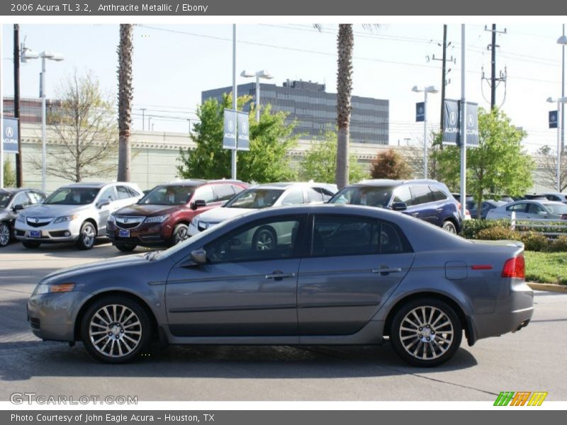 Anthracite Metallic / Ebony 2006 Acura TL 3.2