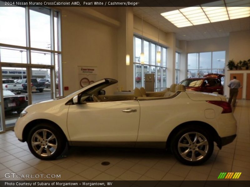Pearl White / Cashmere/Beige 2014 Nissan Murano CrossCabriolet AWD