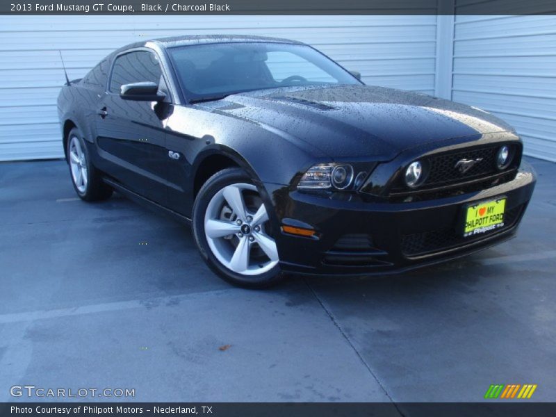 Black / Charcoal Black 2013 Ford Mustang GT Coupe