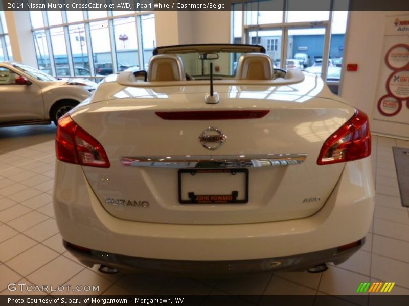 Pearl White / Cashmere/Beige 2014 Nissan Murano CrossCabriolet AWD