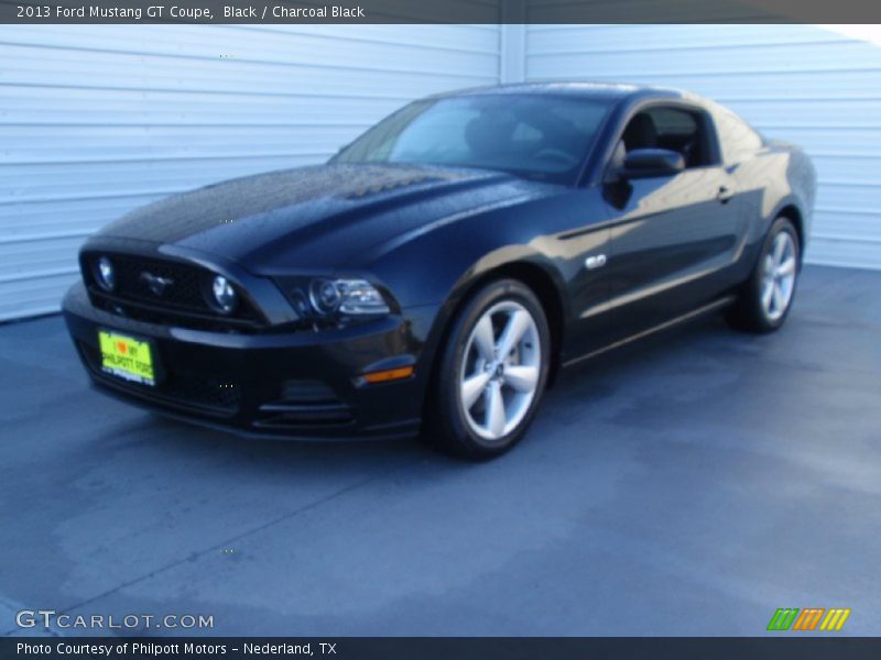 Black / Charcoal Black 2013 Ford Mustang GT Coupe
