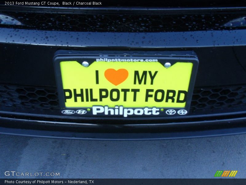 Black / Charcoal Black 2013 Ford Mustang GT Coupe