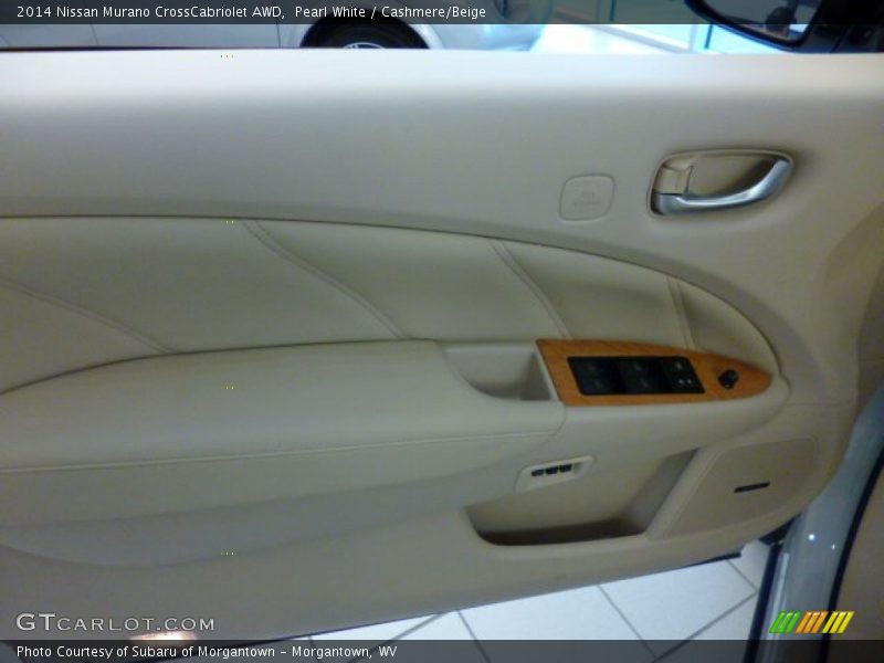 Pearl White / Cashmere/Beige 2014 Nissan Murano CrossCabriolet AWD