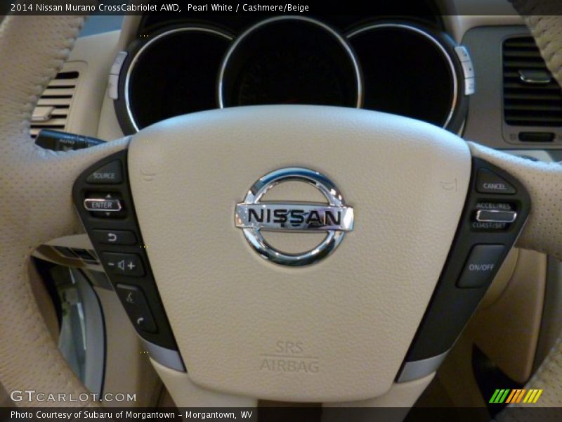 Controls of 2014 Murano CrossCabriolet AWD