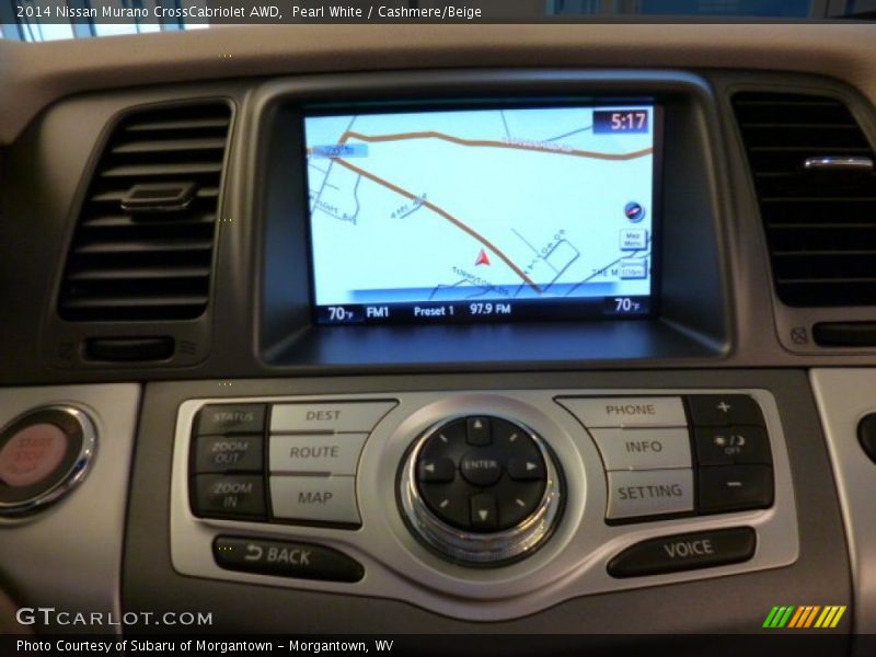 Pearl White / Cashmere/Beige 2014 Nissan Murano CrossCabriolet AWD