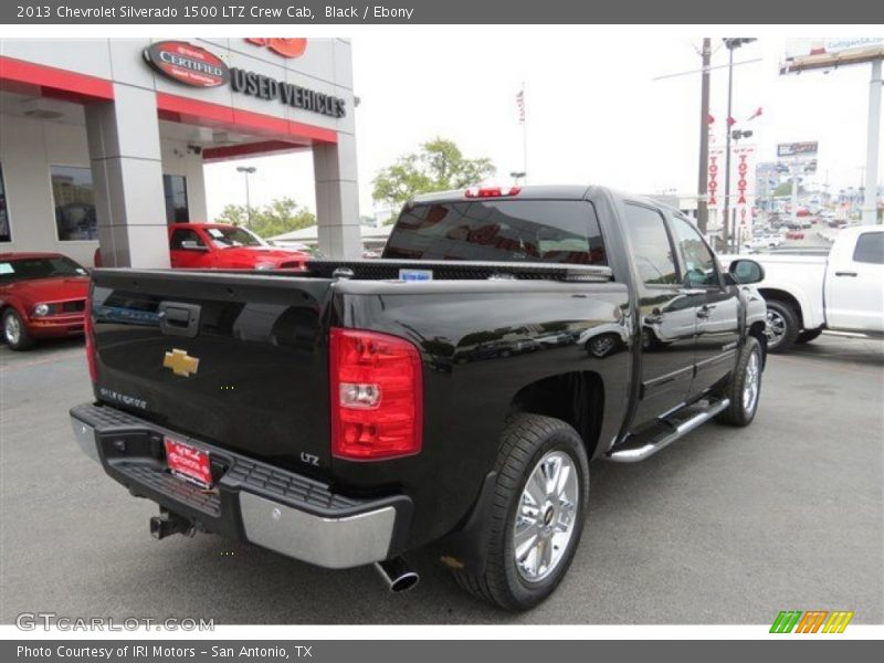 Black / Ebony 2013 Chevrolet Silverado 1500 LTZ Crew Cab