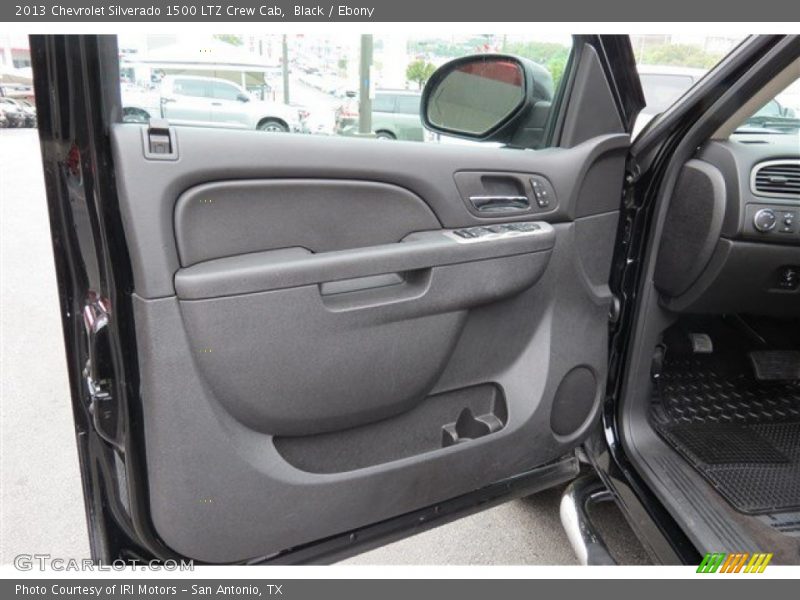 Black / Ebony 2013 Chevrolet Silverado 1500 LTZ Crew Cab