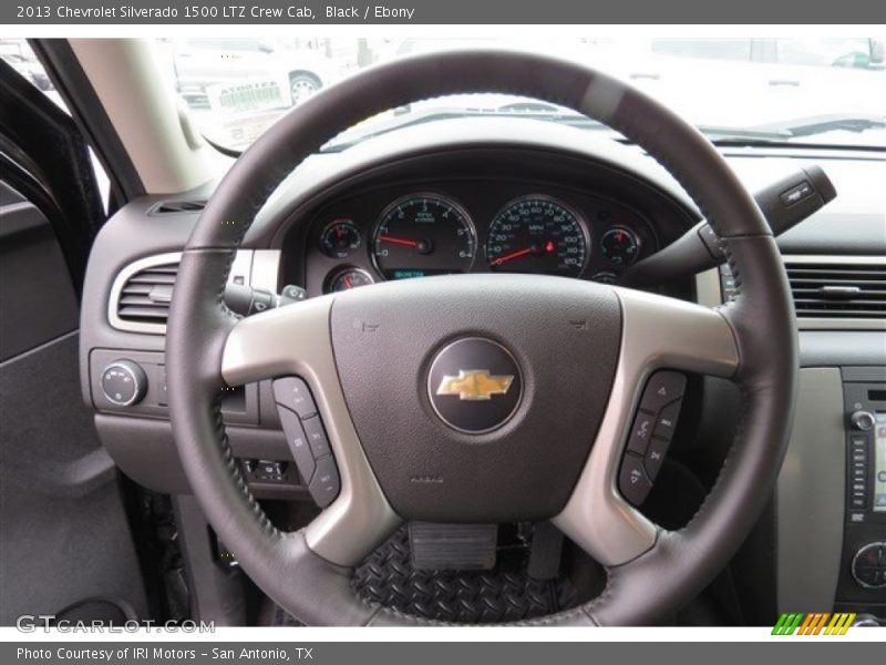 Black / Ebony 2013 Chevrolet Silverado 1500 LTZ Crew Cab