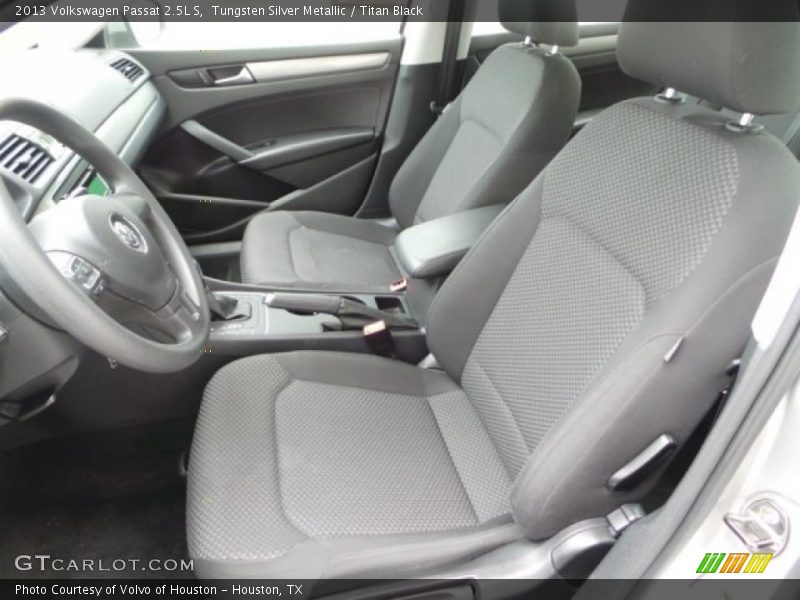 Tungsten Silver Metallic / Titan Black 2013 Volkswagen Passat 2.5L S