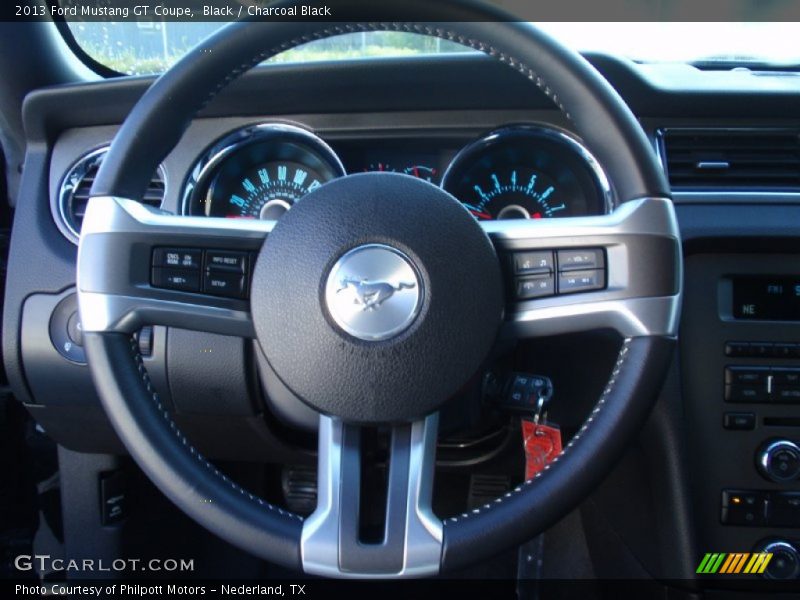 Black / Charcoal Black 2013 Ford Mustang GT Coupe