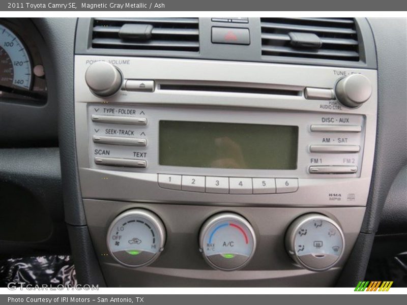 Magnetic Gray Metallic / Ash 2011 Toyota Camry SE
