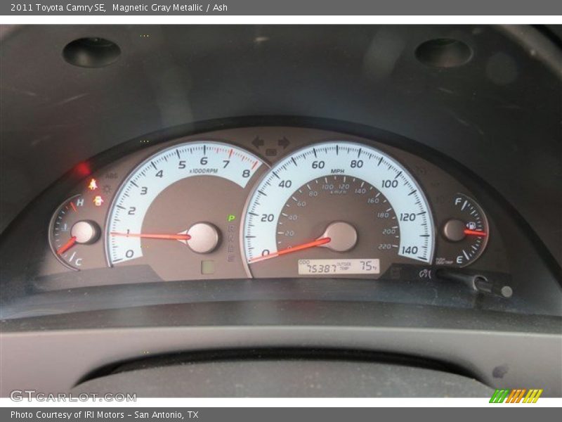 Magnetic Gray Metallic / Ash 2011 Toyota Camry SE