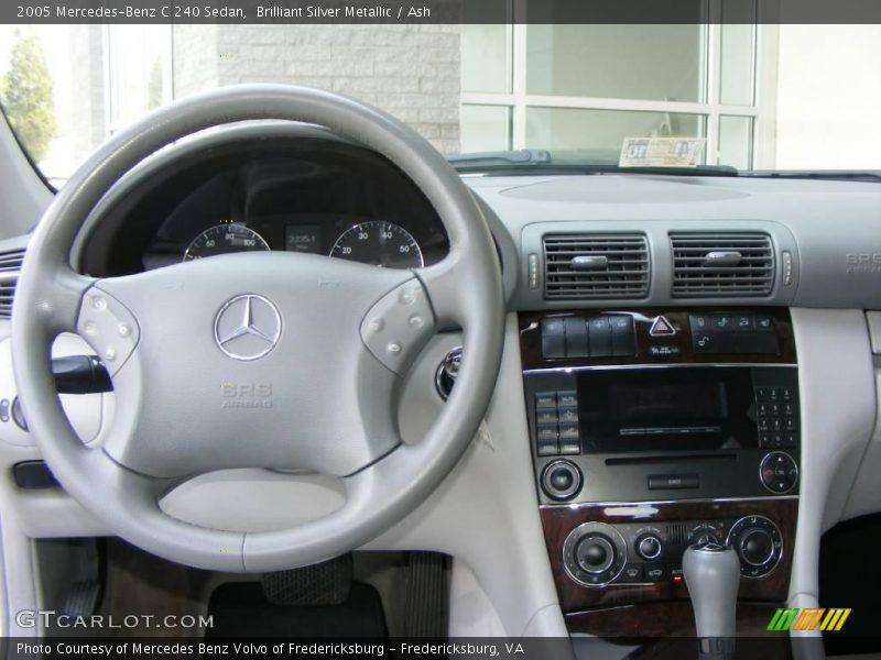 Brilliant Silver Metallic / Ash 2005 Mercedes-Benz C 240 Sedan