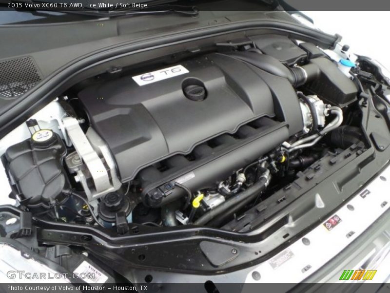 Ice White / Soft Beige 2015 Volvo XC60 T6 AWD