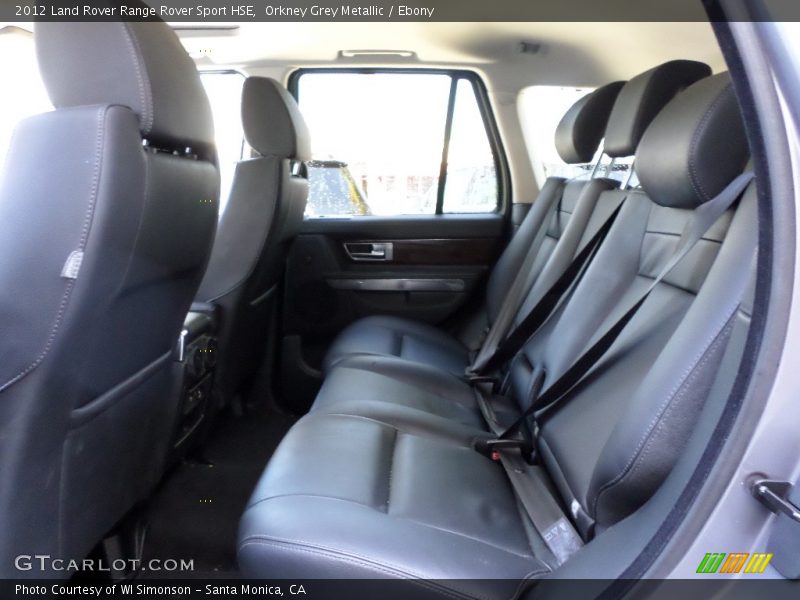 Orkney Grey Metallic / Ebony 2012 Land Rover Range Rover Sport HSE