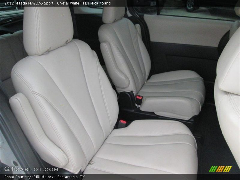 Crystal White Pearl Mica / Sand 2012 Mazda MAZDA5 Sport