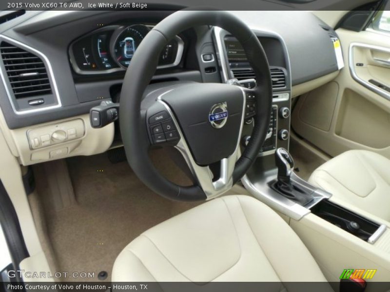  2015 XC60 T6 AWD Soft Beige Interior