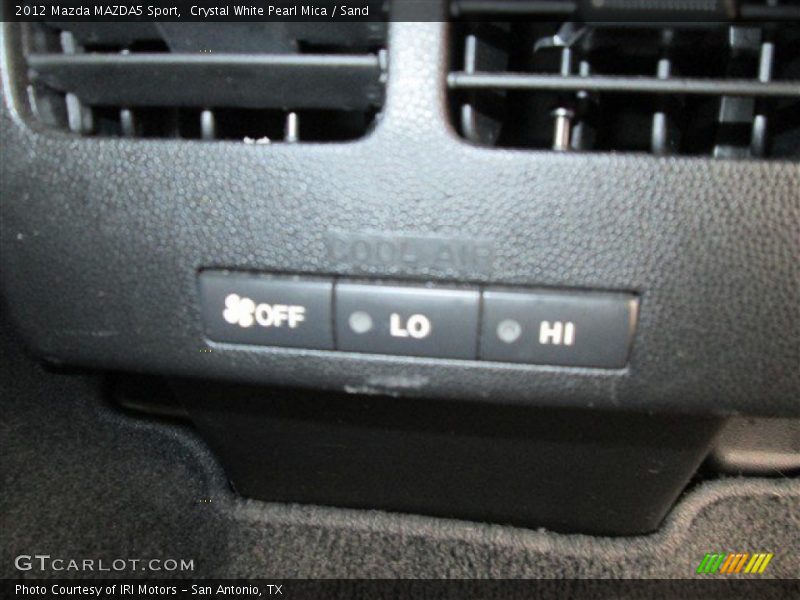 Crystal White Pearl Mica / Sand 2012 Mazda MAZDA5 Sport