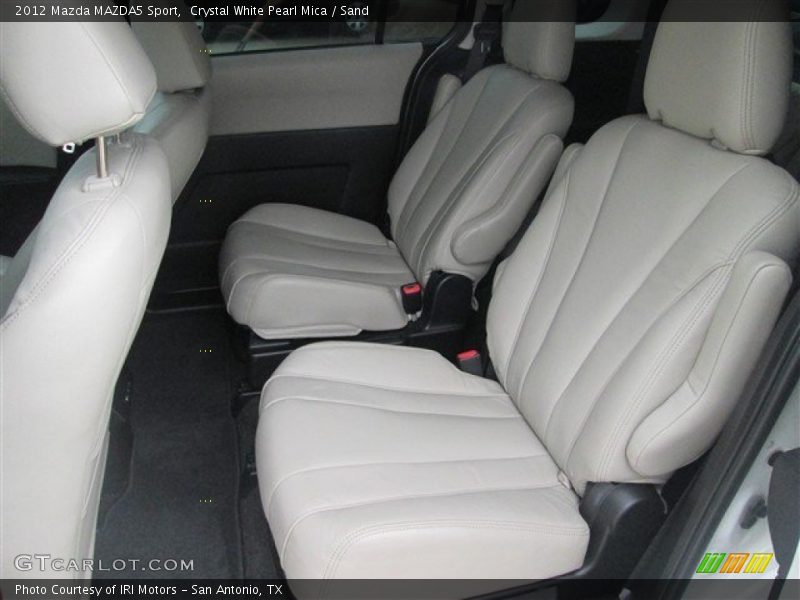 Crystal White Pearl Mica / Sand 2012 Mazda MAZDA5 Sport