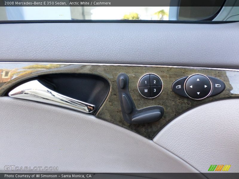 Arctic White / Cashmere 2008 Mercedes-Benz E 350 Sedan
