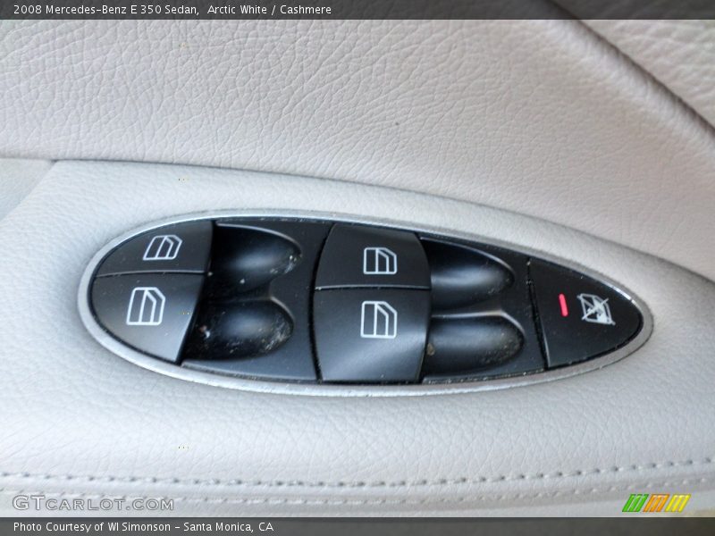 Arctic White / Cashmere 2008 Mercedes-Benz E 350 Sedan