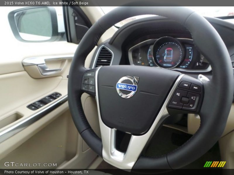  2015 XC60 T6 AWD Steering Wheel