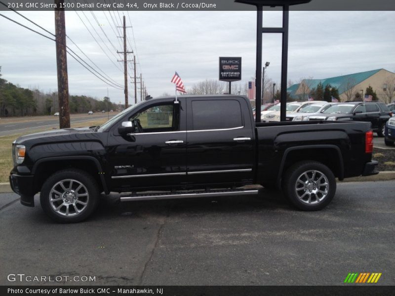 Onyx Black / Cocoa/Dune 2014 GMC Sierra 1500 Denali Crew Cab 4x4