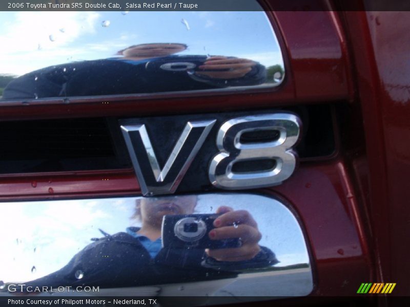 Salsa Red Pearl / Taupe 2006 Toyota Tundra SR5 Double Cab