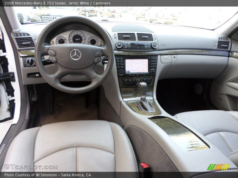 Arctic White / Cashmere 2008 Mercedes-Benz E 350 Sedan