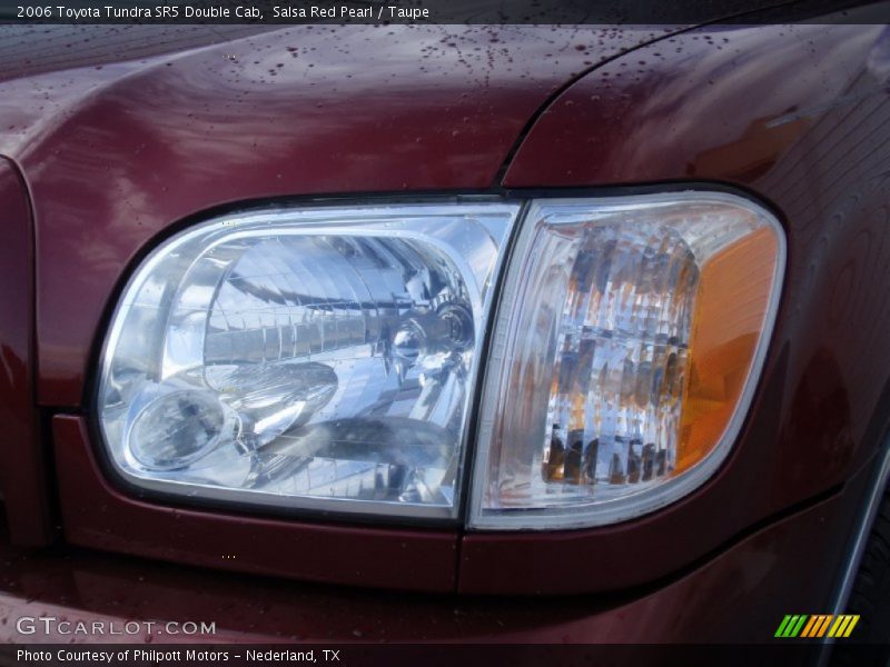 Salsa Red Pearl / Taupe 2006 Toyota Tundra SR5 Double Cab